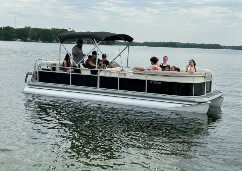 Premier 2 Pontoon boat